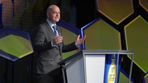 Gianni Infantino, presidente de la FIFA