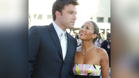 Ben Affleck y Jennifer Lopez en un evento del año 2003