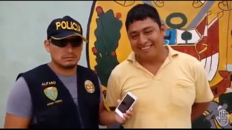 Este ladrón se burla del policía que le preguntó si estaba arrepentido por su acto