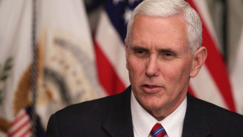 Mike Pence, vicepresidente de EEUU. Getty Images