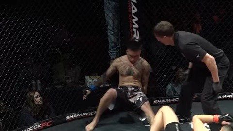Peleadores de MMA se noquean entre sí