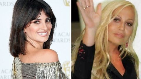 Penélope Cruz y Donatella Versace