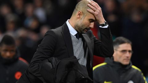 Pep Guardiola, técnico del Manchester City.