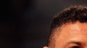 Ronaldo Nazario y Ed Sheeran