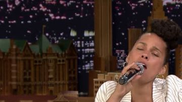Alicia Keys y Jimmy Fallon