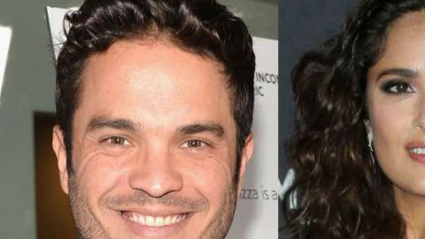 Kuno Becker y Salma Hayek