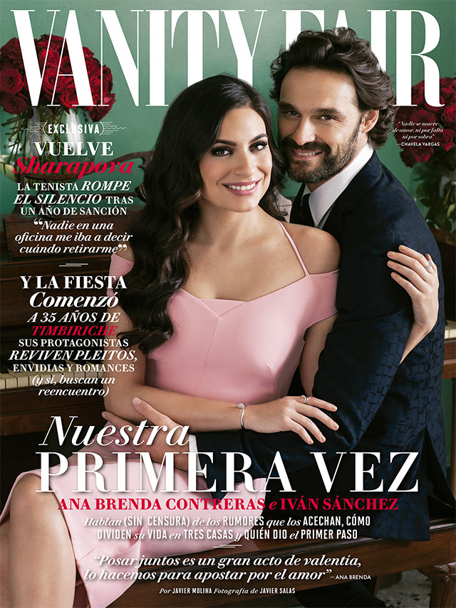 Ana Brenda e Iván Sánchez posan para la portada de Vanity Fair México