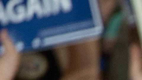 Trump reiteró a los asistentes que sea como sea el muro fronterizo se va a construir