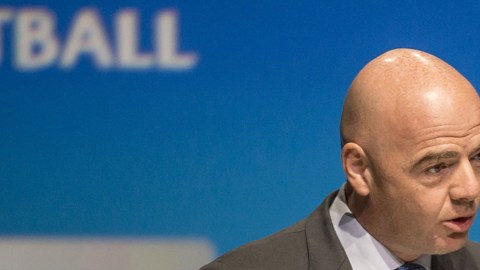 Gianni Infantino, presidente de la FIFA.