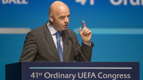 Gianni Infantino, presidente de la FIFA.