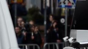 Médicos forenses en Suecia tras el atentado.