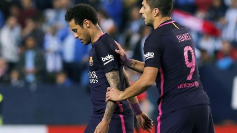 Barcelona no pudo contra el Málaga