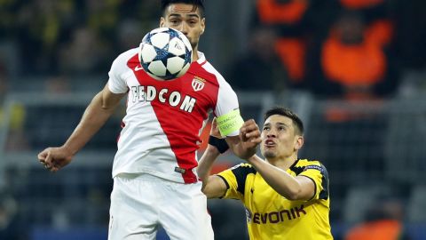 Monaco derrotó 3-2 al Borussia Dortmund, en los cuartos de final de ida de la Champions League.