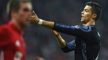 Cristiano Ronaldo dejó muy dolido al Bayern con su doblete.