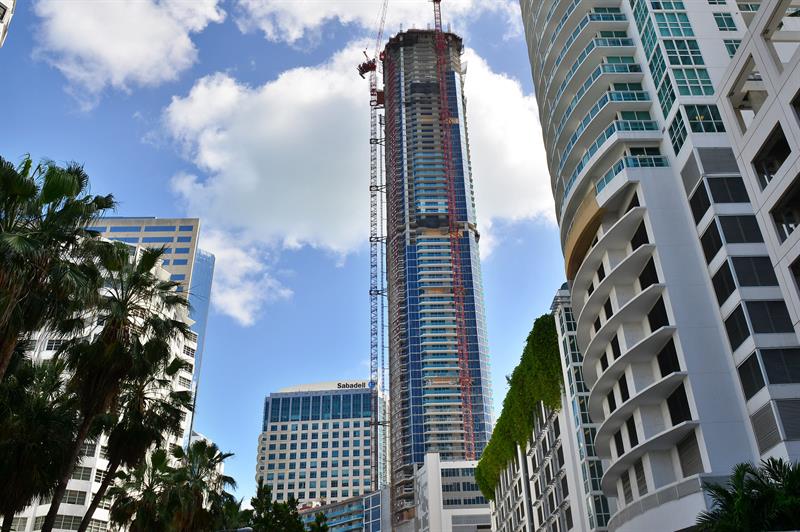 Así va la torre Panorama en Miami.