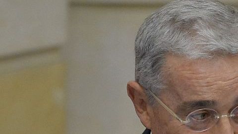 Álvaro Uribe, expresidente colombiano