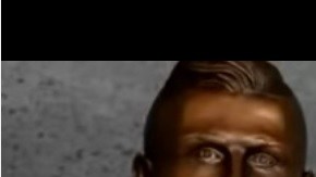 Cristiano Ronaldo se ve un tanto extraño con la forma de su busto