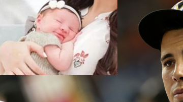 Penélope, hija de José Fernández, el pitcher que falleció en un accidente en lancha.