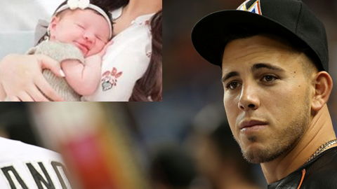 Penélope, hija de José Fernández, el pitcher que falleció en un accidente en lancha.