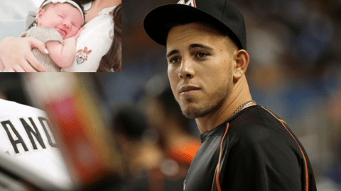 Penélope, hija de José Fernández, el pitcher que falleció en un accidente en lancha.