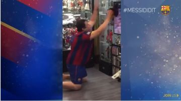 Celebraciones del gol de Messi