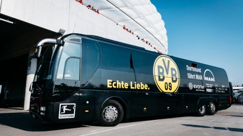 La explosión se habría registrado en el autobús del Borussia Dortmund