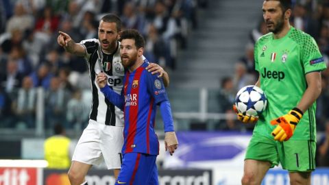 Bonucci se enfrentó con un compañero por Messi