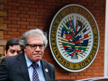 Almagro recibió el documento de la representante venezolana, Carmen Velásquez.