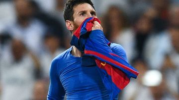 Lionek Messi llegó a su gol 500 con Barcelona, tras anotarle al Real Madrid