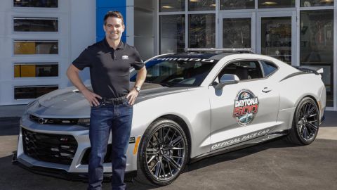 Gordon también ha sido piloto del Pace Car en Indy 500