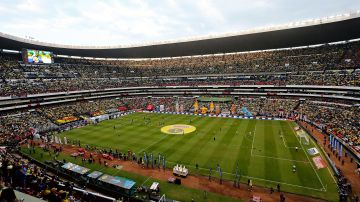 El Estadio Azteca, mítico inmueble que ha albergado dos finales de Copa del Mundo.