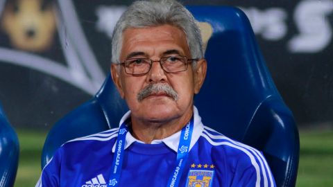 Ricardo Ferretti, técnico de los Tigres de la UANL.