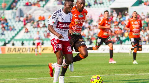 Avilés Hurtado solo tuvo que empujar tras el regalito de Muñoz.