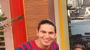 Gianluca Vacchi en 'Un Nuevo Día'