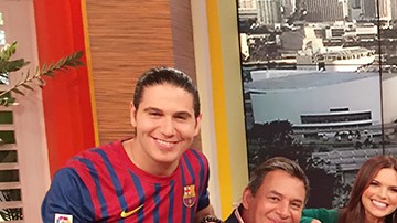 Gianluca Vacchi en 'Un Nuevo Día'