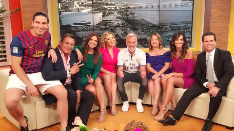 Gianluca Vacchi en 'Un Nuevo Día'