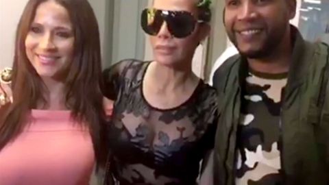 Jackie Guerrido y Don Omar se reencontraron publicamente