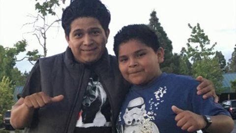 Jaime Corona Zepeda (izq.) es acusado de raptar a su hijo, Jaime Huerta.