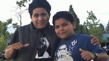 Jaime Corona Zepeda (izq.) es acusado de raptar a su hijo, Jaime Huerta.