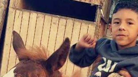 Jonathan Martínez, de 8 años, fue muerto a tiros en la escuela primaria North Park en San Bernardino.