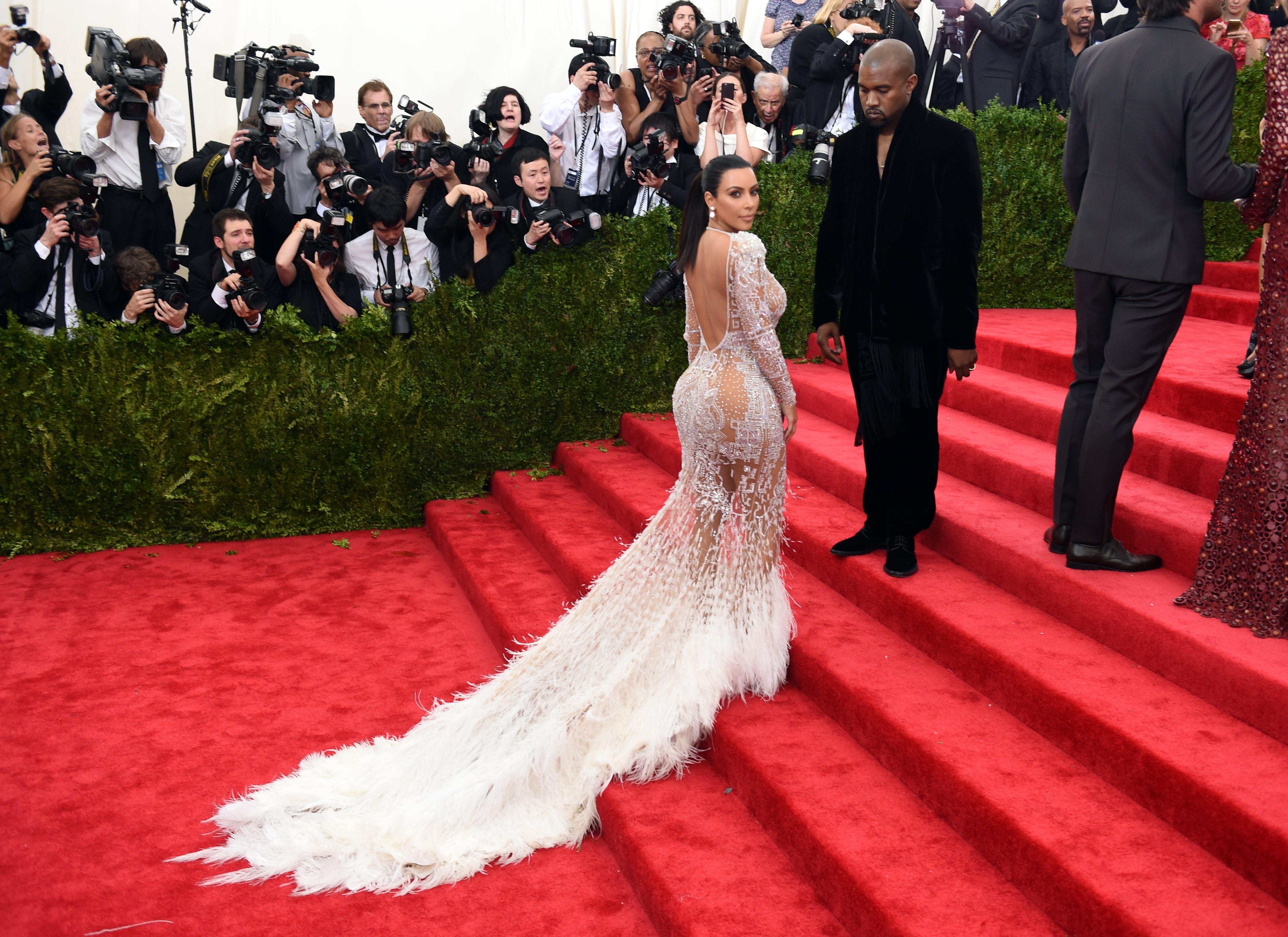 Kim Kardashian en Met Gala 2015
