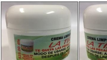 El Departamento de Salud de California insta a consumidores dejar de usar la crema "La Tía Mána".
