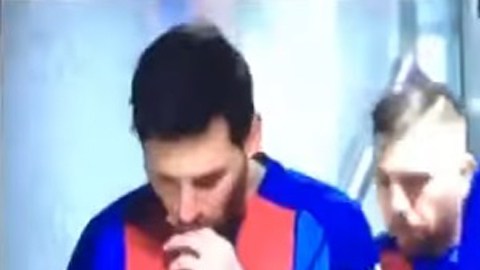 Messi pudo haber perdido una pieza dental en el clásico entre Real Madrid y Barcelona