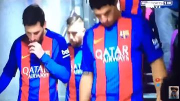 Messi pudo haber perdido una pieza dental en el clásico entre Real Madrid y Barcelona