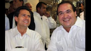 Peña Nieto y Javier Duarte