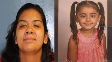 Santa Cristina Pablo (izq.), de 20 años, es acusada de matar a su sobrina, Sophia Mae Caraveo, de 4 años.
