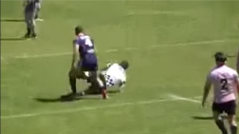 Árbitro es agredido en partido de rugby