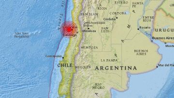 El sismo sacudió la zona central de Chile.
