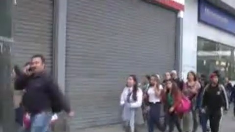 Temblor en Chile