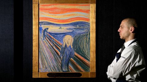 "El Grito" de Edvar Munch.